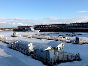 Old Port of Montreal in March
