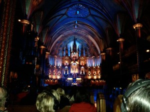Basilica de Notre Dame - Montreal